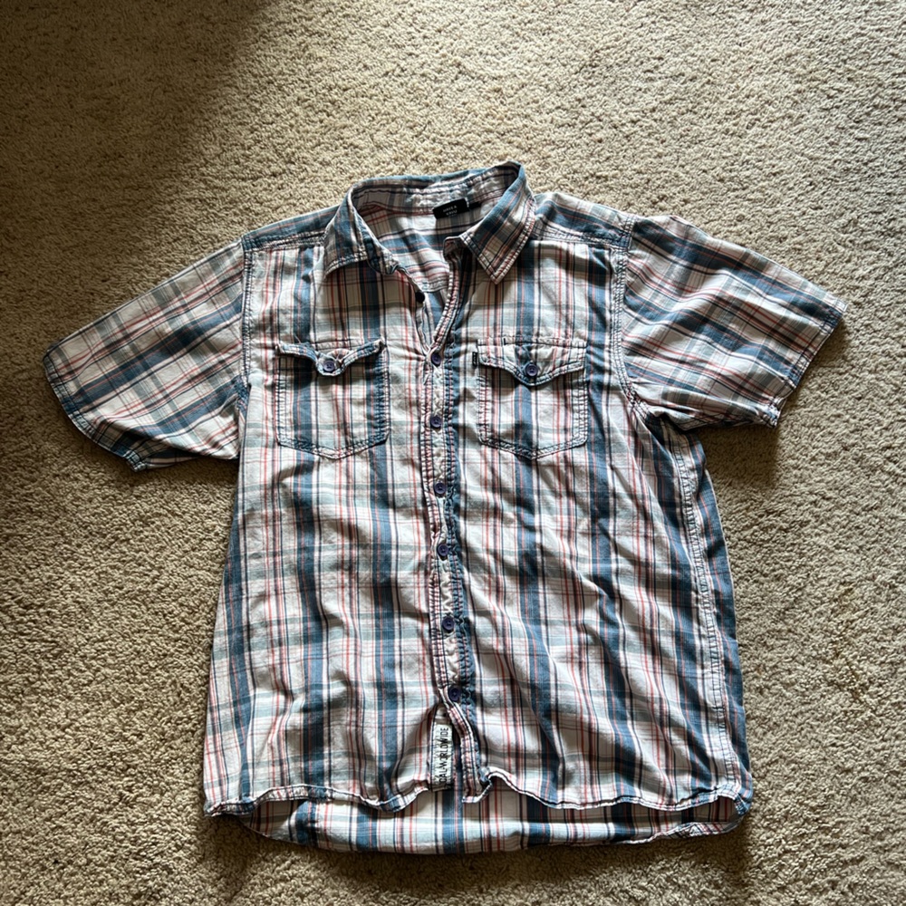 Kavu cotton button up shirt